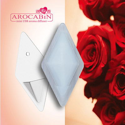 【AROCABiN 遇心香】鑽石壁掛香氛系列組《熱情玫瑰》