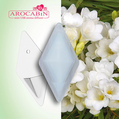 【AROCABiN 遇心香】鑽石壁掛香氛系列組《英國梨小蒼蘭》