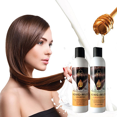 【Bienen-Diätic】燙、染與需要經常換造型髮質千萬不能錯過！蜂蜜奶蛋白洗髮＋潤絲組合