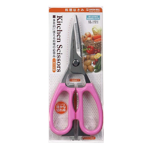 日本GB綠鐘Kitchen多功能廚房料理剪刀( G-2005)