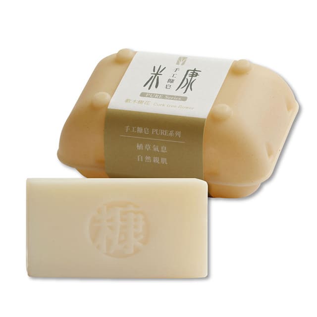 PURE 系列-軟木樹花(玉米盒)手工糠皂