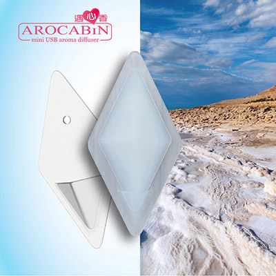 【AROCABiN 遇心香】鑽石壁掛香氛系列組《鼠尾草與海鹽》