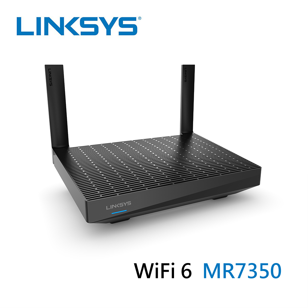 Linksys 雙頻 MR7350 MAX-STREAM Mesh WiFi 6 路由器(AX180