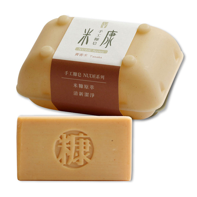 手工糠皂NUDE 系列-黃香木(玉米盒)