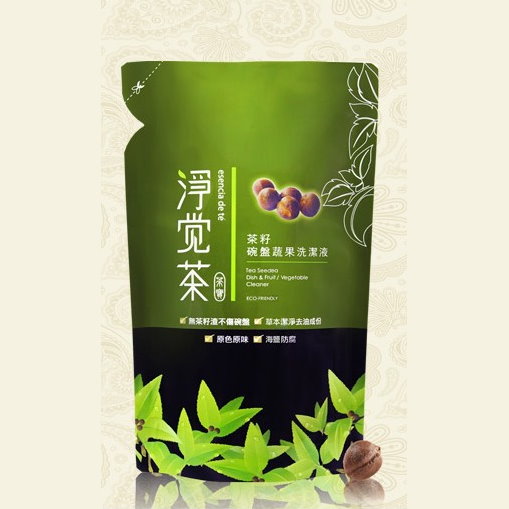 【茶寶】天然茶籽蔬果碗盤洗潔液補充包